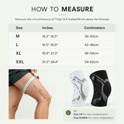 Premium Adjustable Knee Compression Sleeve